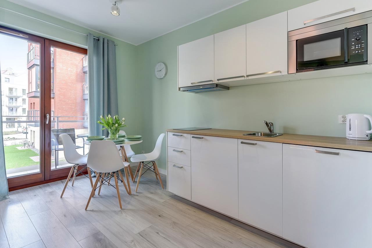 Aura Island Apartments Old Town 그단스크 외부 사진